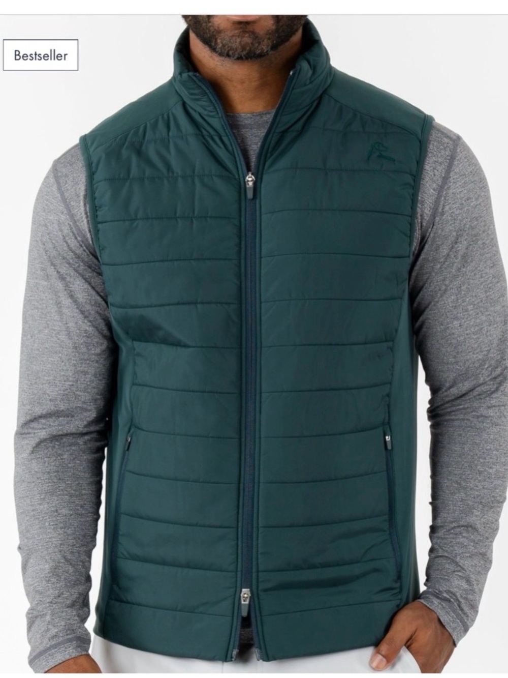 Rhoback Fulton Performance Vest Sz XL Excellent Condition Green